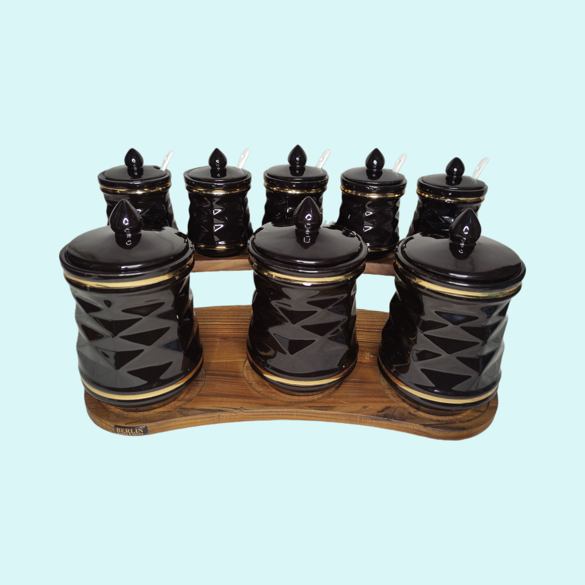 ست 8 پارچه شکر و قهوه و چایی