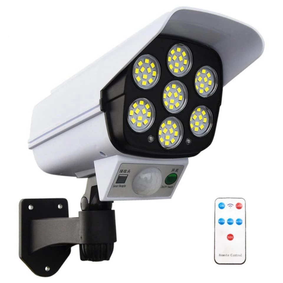 چراغ دیواری خورشیدی طرح دوربین مداربسته